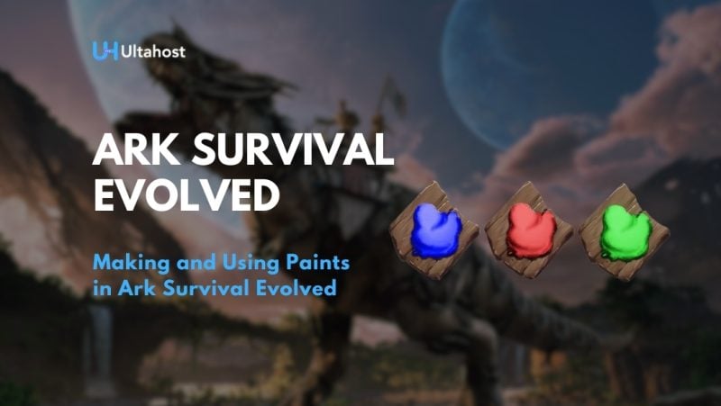 ark survival evolved paints guide