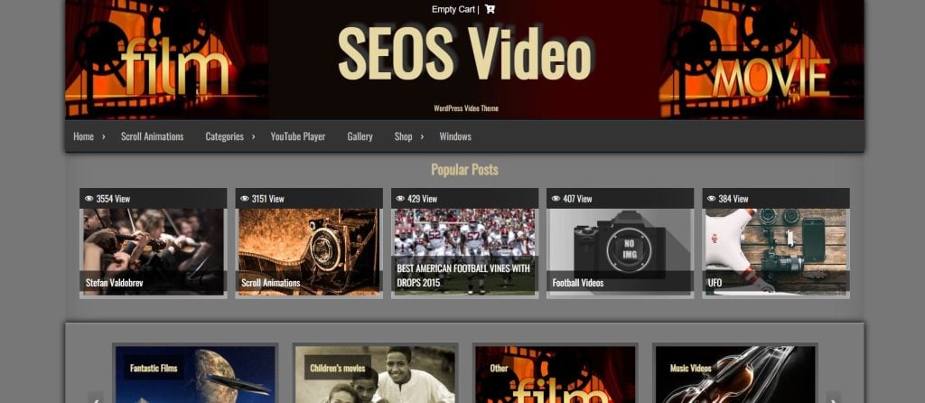 SEOS video WordPress phản hồi