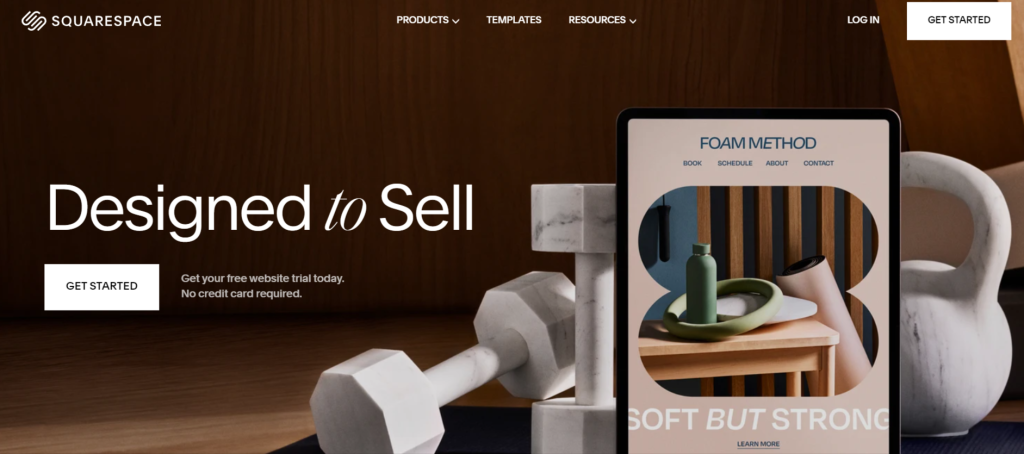 Squarespace - بديل لـ Shopify
