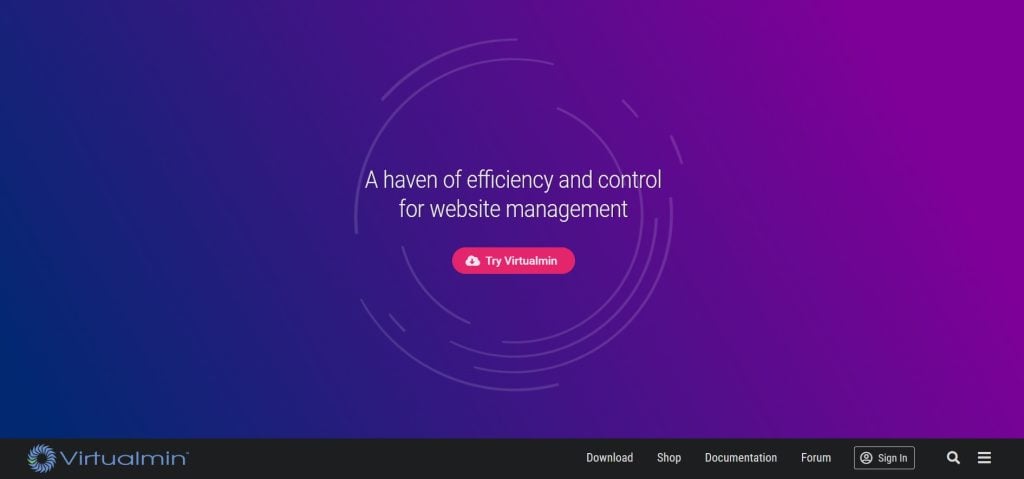 Virtualmin Open Source Web Hosting Control Panel