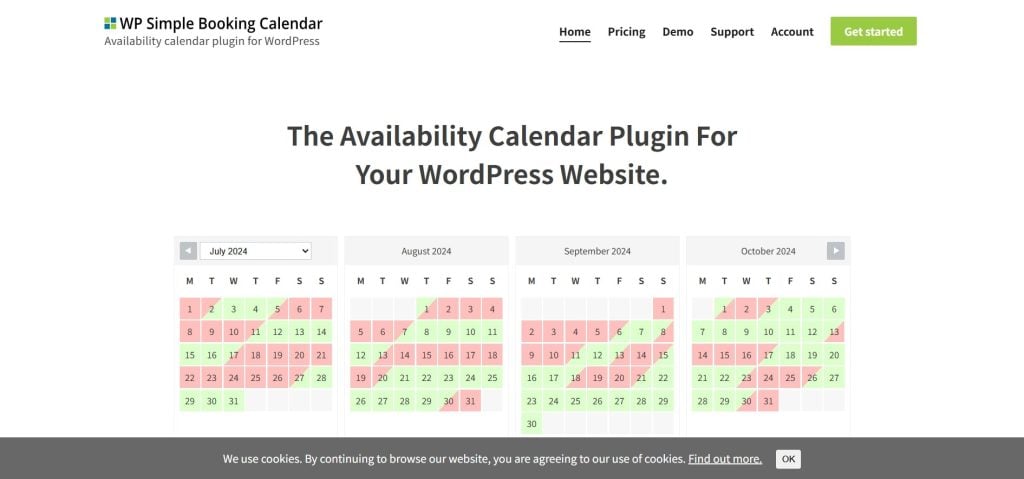 WP Simple Booking Calendar