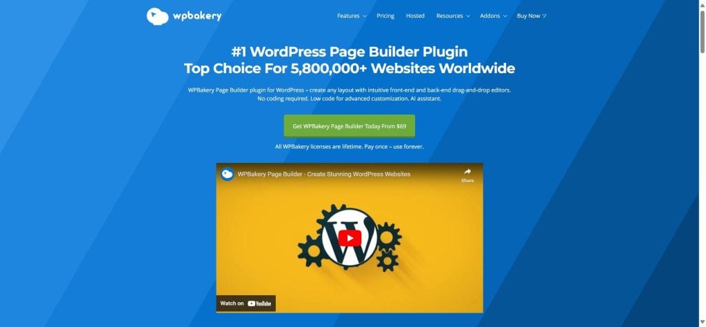 WPBakery Pagina Builder WordPress Plugin