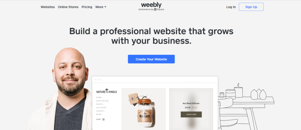 Weebly - بديل لـ Shopify
