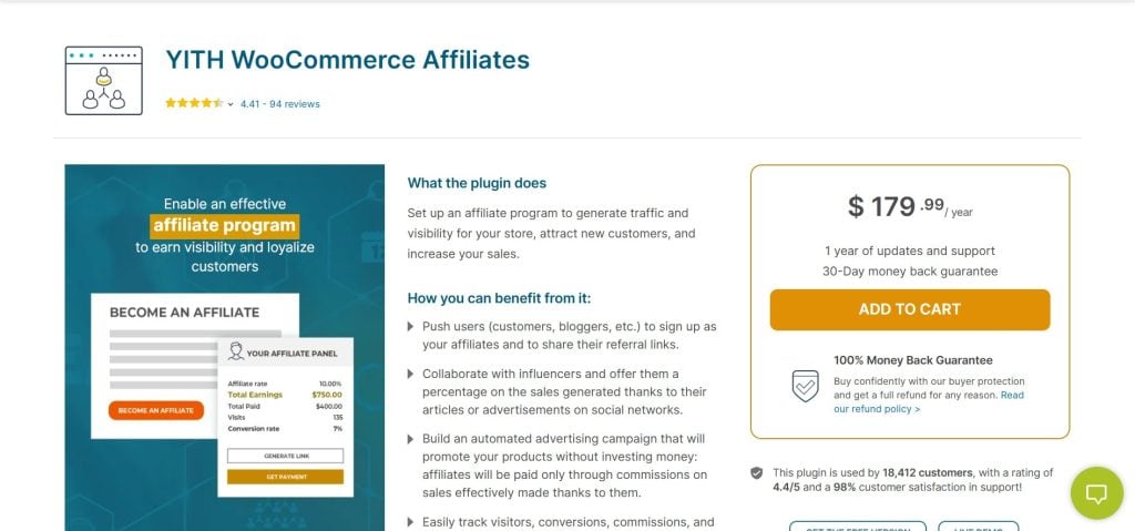YITH WooCommerce Affiliates