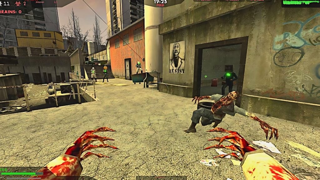 мод на выживание в зомби в Garry's Mod