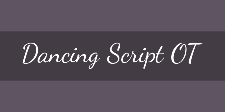 Dancing Script