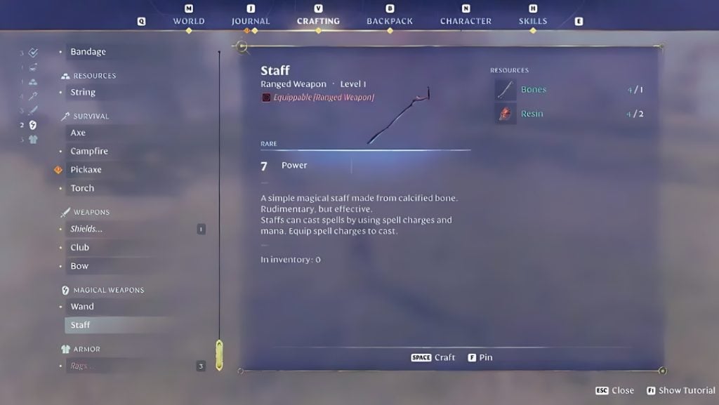 Resin Collection in Enshrouded