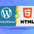 WordPress vs HTML