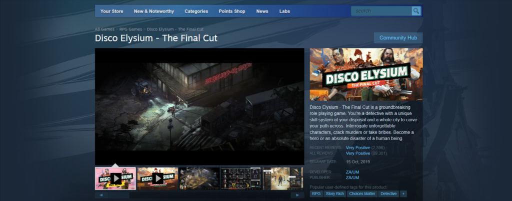 Disco Elysium