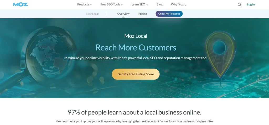 Moz Local SEO Tool