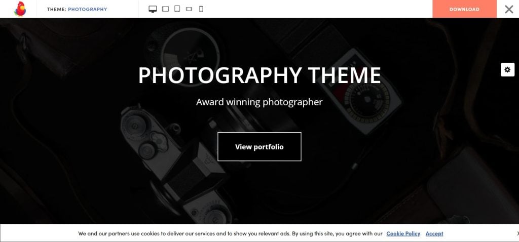 Neve 사진 WordPress 테마