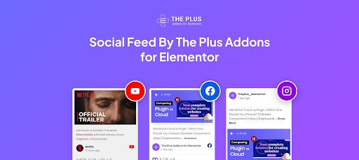 Social Feed By The Plus Addons for Elementor