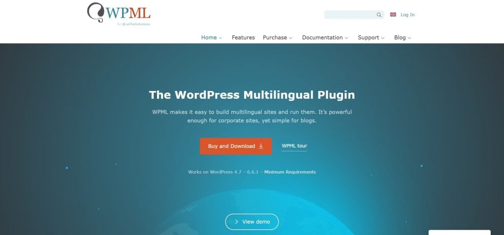 إضافة الترجمة WPML WordPress
