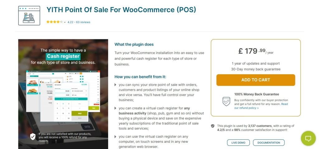 YITH Point Of Sale For WooCommerce