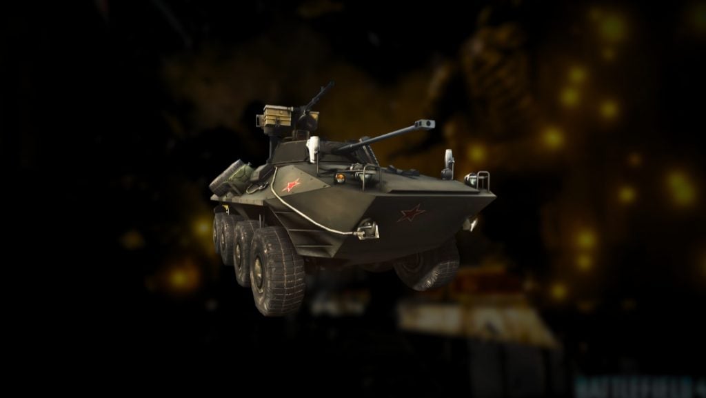 BTR-90 in Battlefield 4 infantry