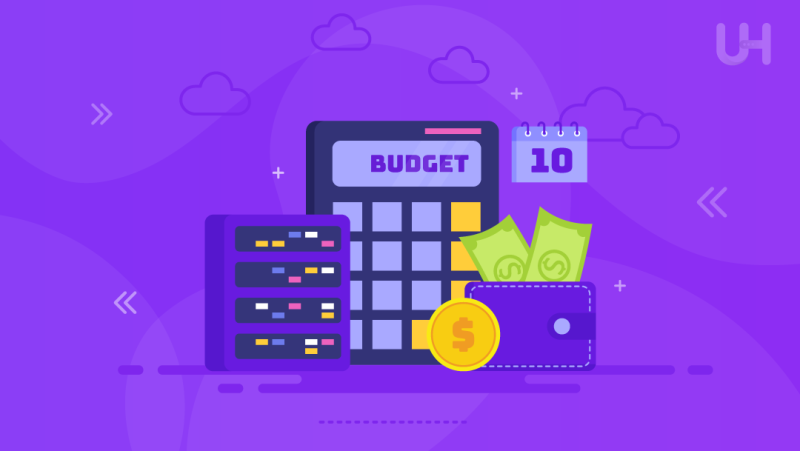 Budgeting for web hosting
