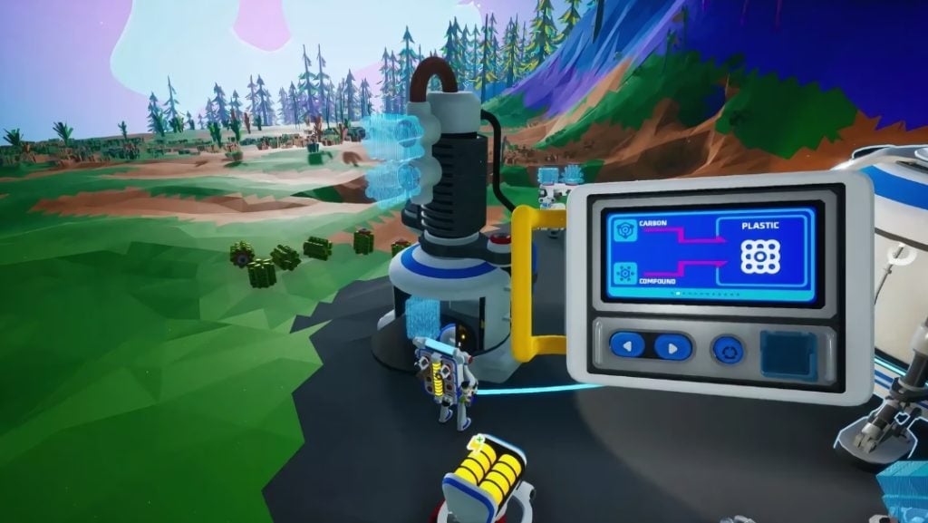 Crafting recipes in chemistry lab