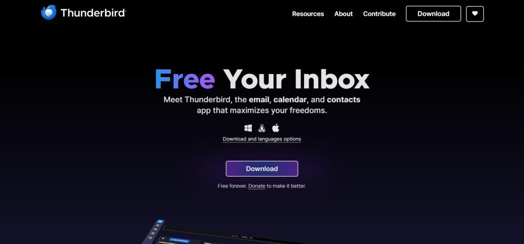 Mozilla Thunderbird Email Client