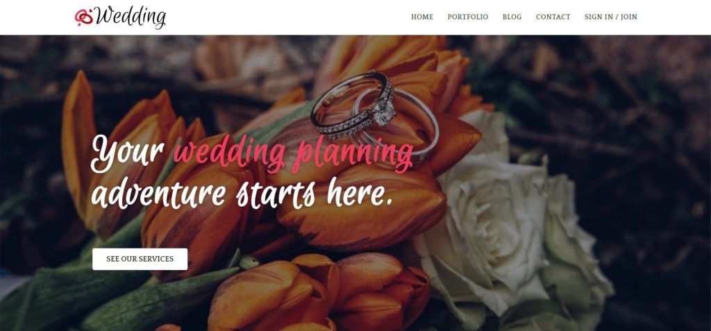 OceanWP Wedding Theme for WordPress