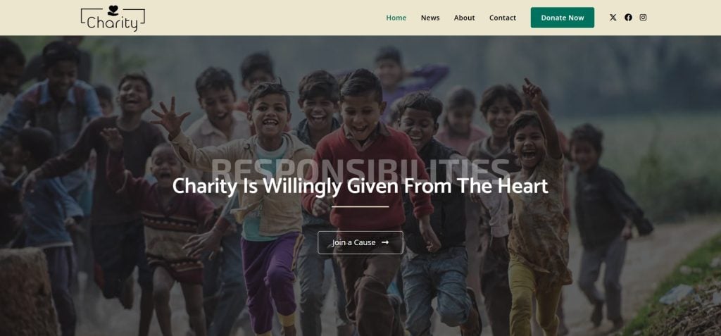 OceanWP WordPress Theme for Non-Profit Organizations