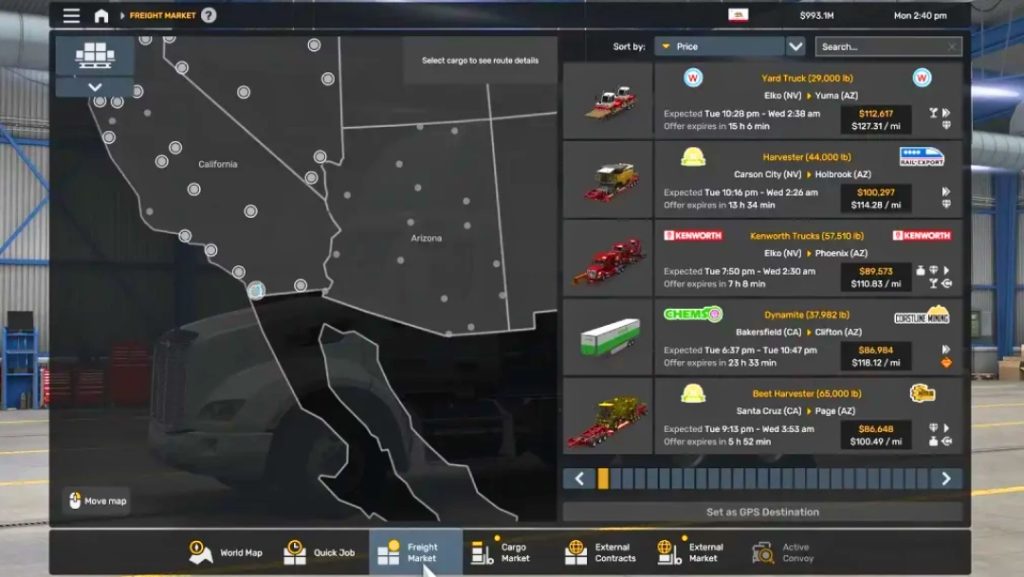 рынок грузовых перевозок