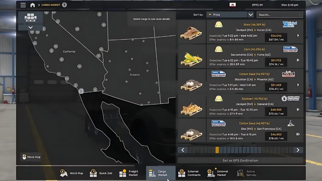 рынок грузовых перевозок