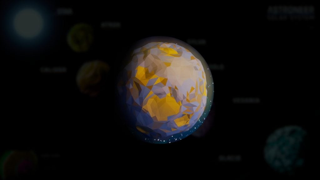 Desolo planet in Astroneer