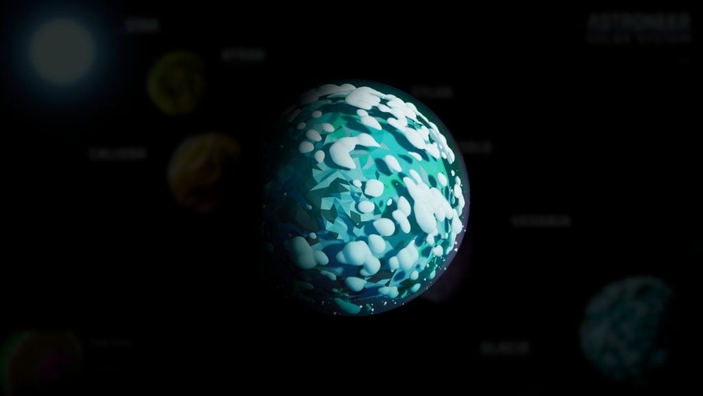 GALCIO planet in Astroneer