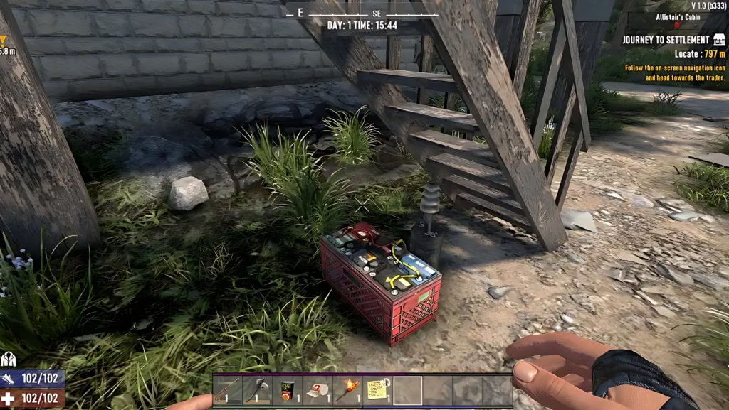 electrical system in 7 days to die 1.0