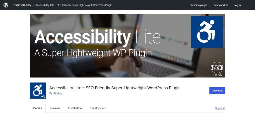 Accessibility Lite WordPress Plugin
