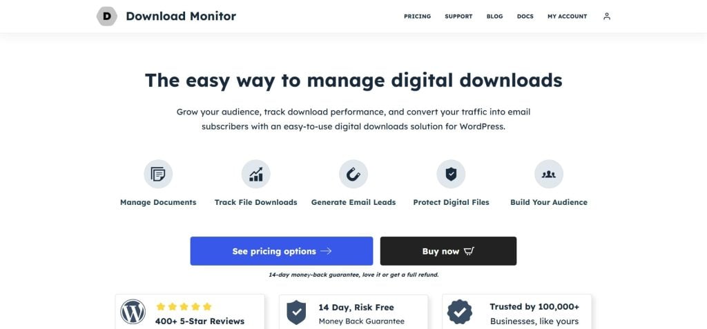 افزونه مدیریت دانلود وردپرس Download Monitor
