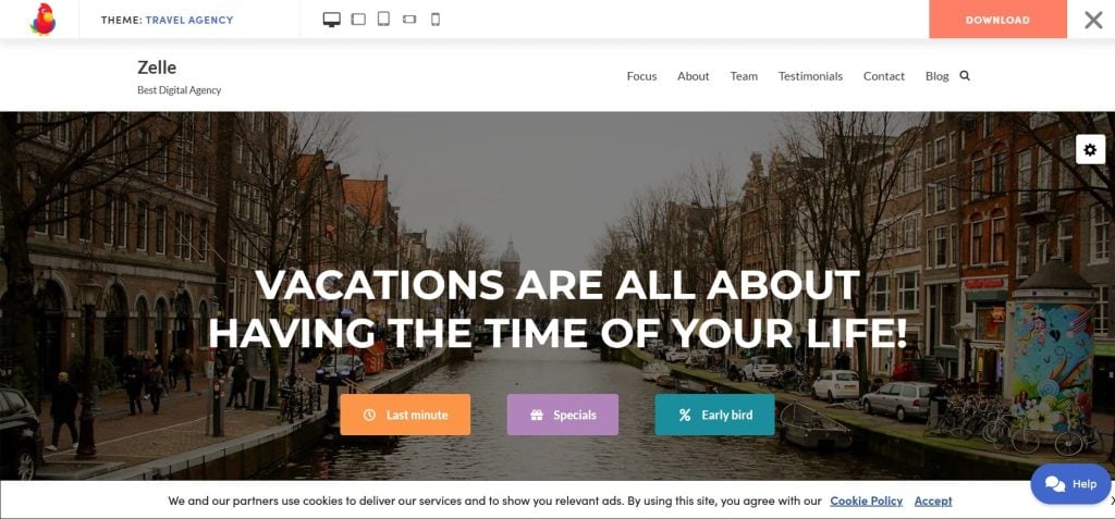 Neve Commercial WordPress Theme