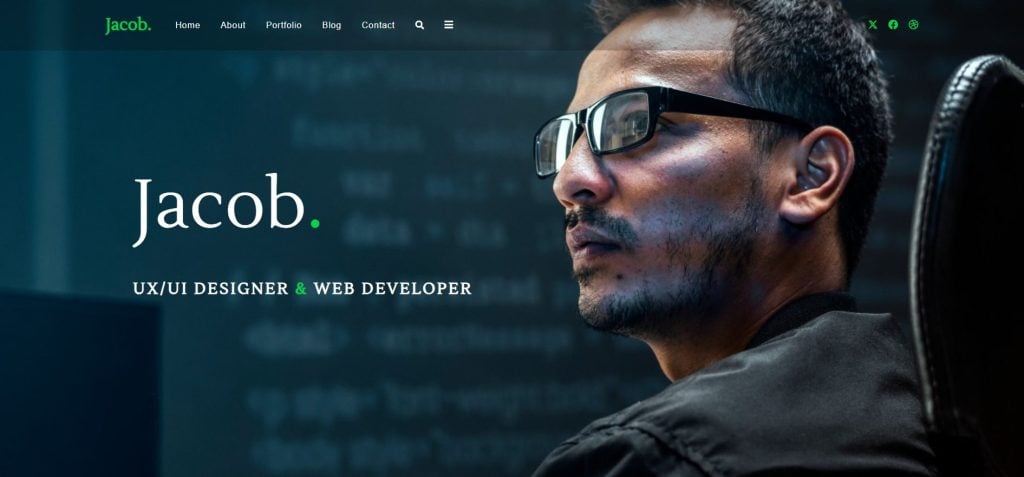 OceanWP WordPress Resume Theme