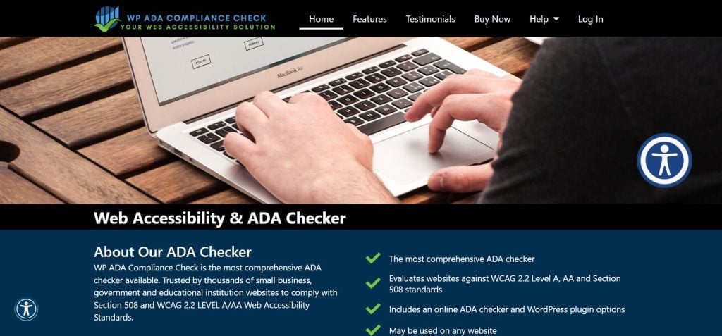 WP ADA Compliance Check