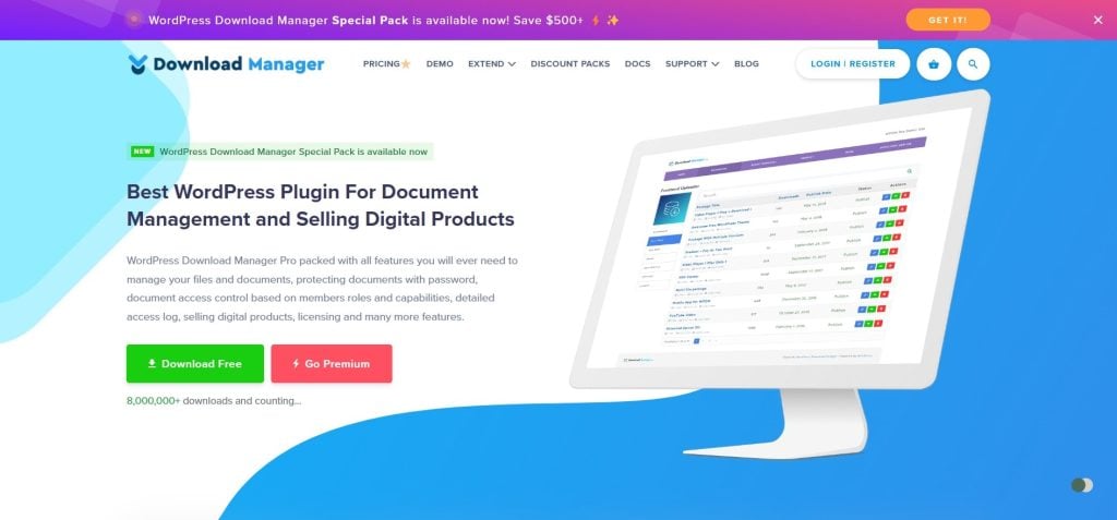 WordPress Download Manager Plugin