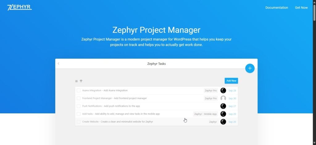Zephyr Project Manager