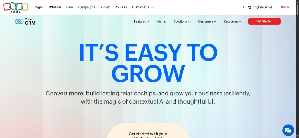 Zoho CRM