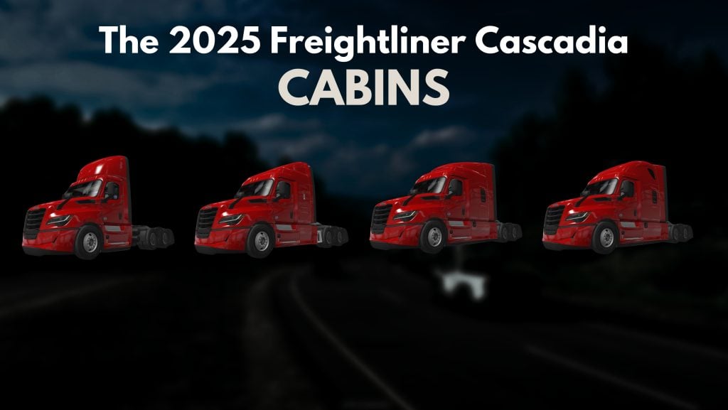 2025 Freightliner Cascadia Cabins