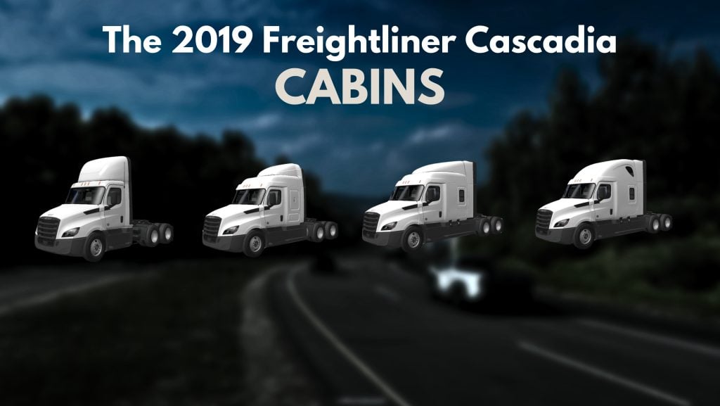 2019 Freightliner Cascadia Cabins