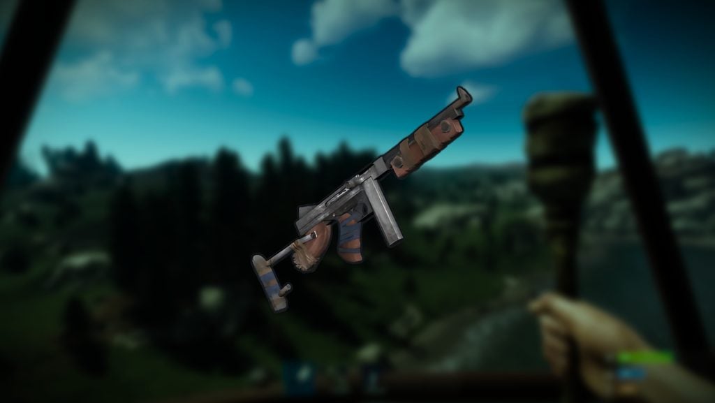 Best Guns in Rust Thompson Submachine Gun