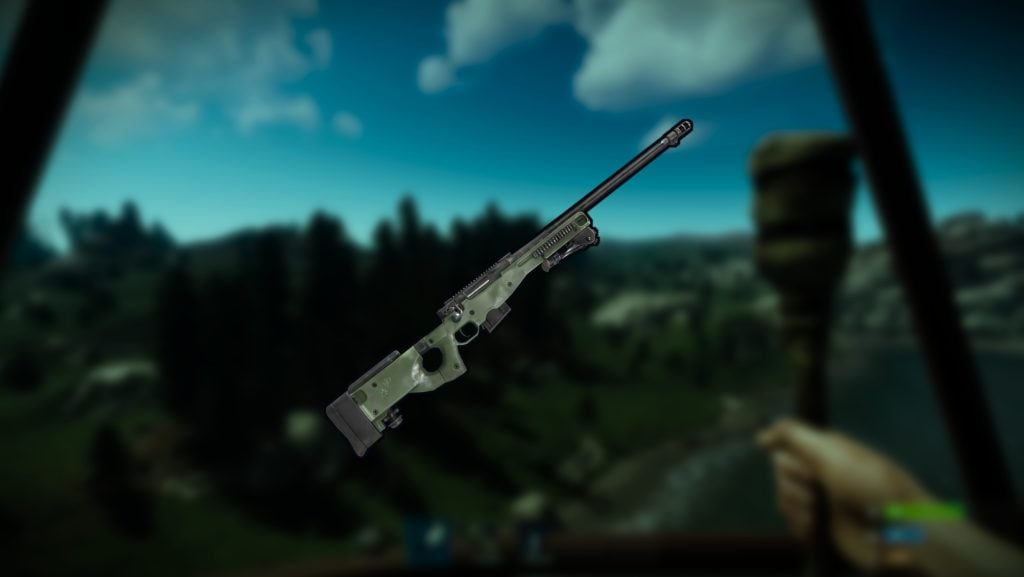 Best Guns in Rust L96 Rifle