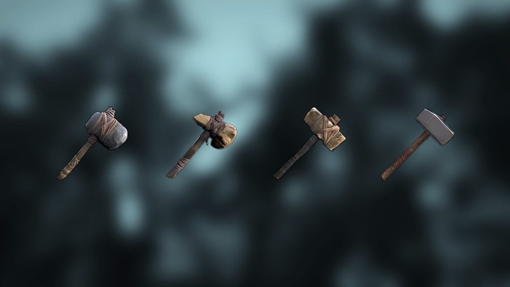 All Hammers in Myth of Empires