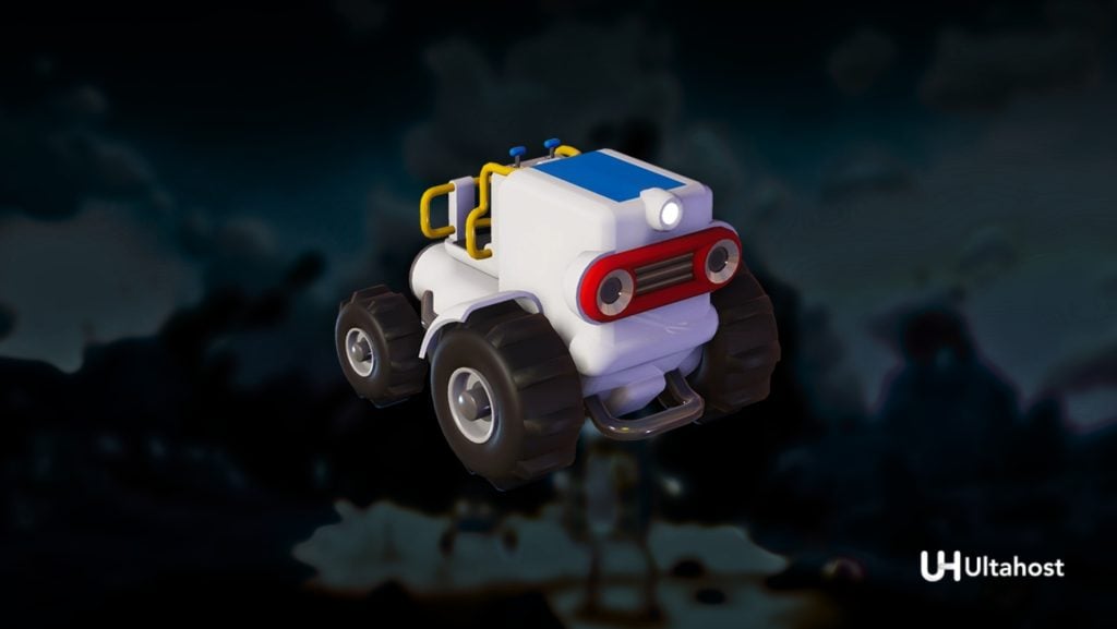 Tractor in Astroneer