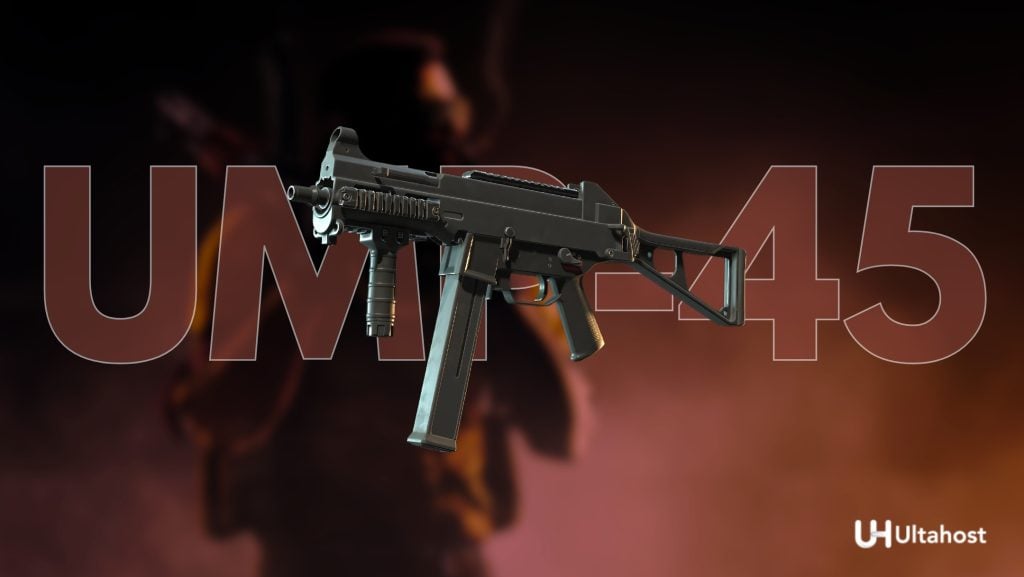 UMP-45 Gun in Counter Strike GO