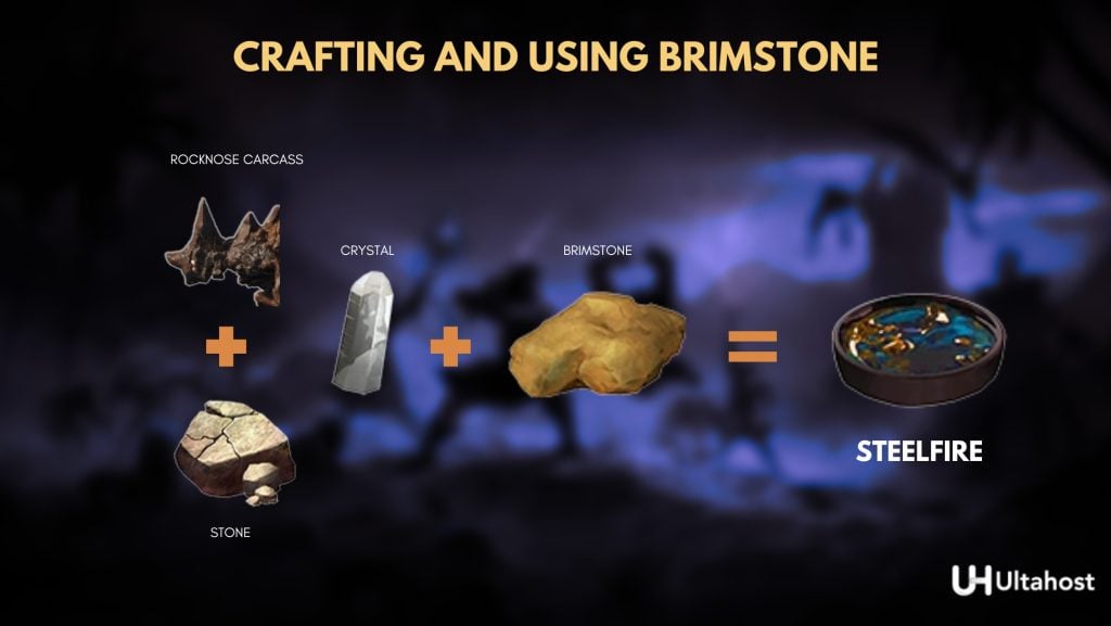 Crafting Brimstone in Conan Exiles