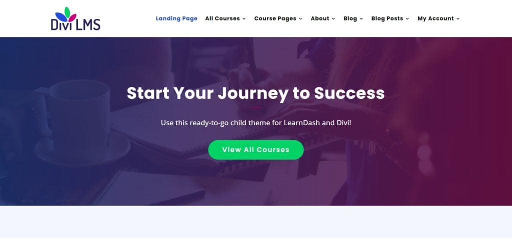 Divi LMS WordPress Theme