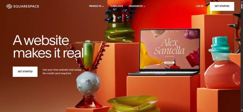 Squarespace No-Code Website Builder