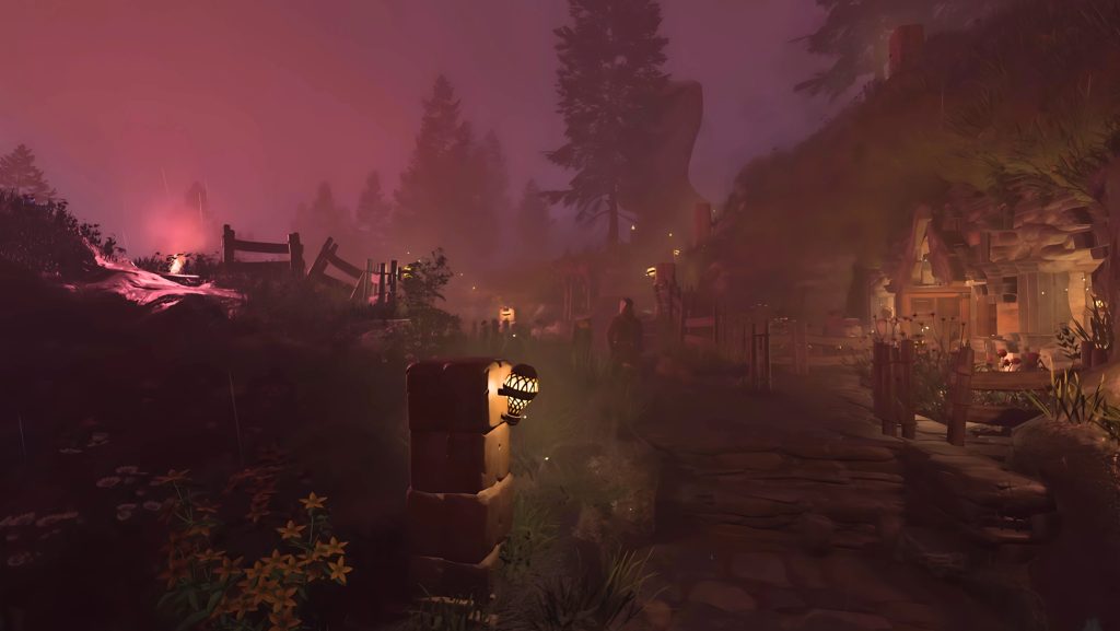 Clima dinâmico em Enshrouded: Souls of the Frozen Frontier