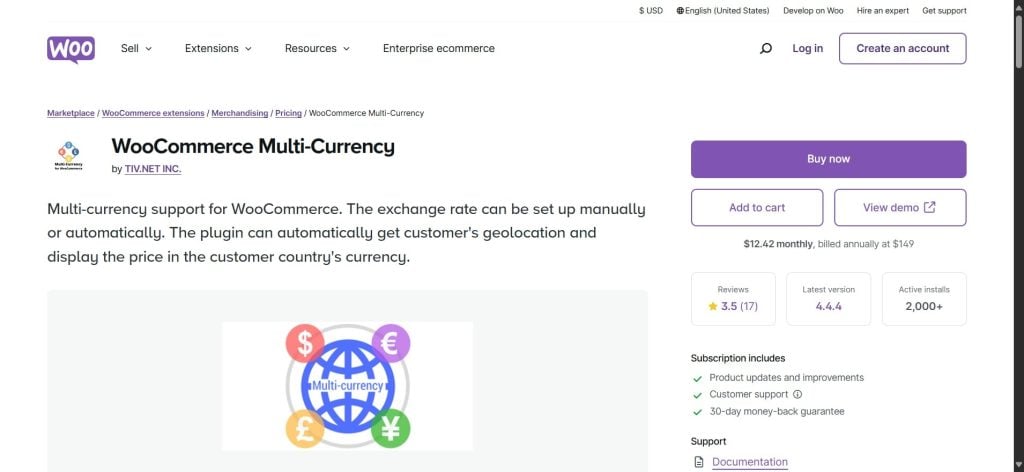 WooCommerce Multi Currency
