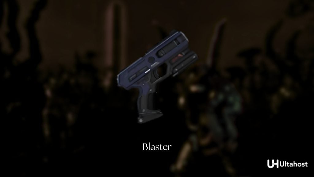 Blaster weapon in Empyrion